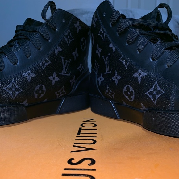 Louis Vuitton | Shoes | Louis Vuitton Black And Gray Designer Shoes ...